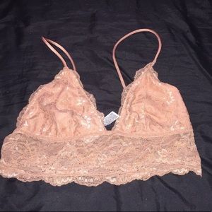 Pink bralette